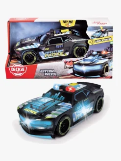 Legetøjsbiler & -Fartøjer-DickieToys Dickie Toys Rhythm Patrol Politibil Sort/Blå