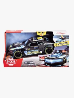Legetøjsbiler & -Fartøjer-DickieToys Dickie Toys Rhythm Patrol Politibil Sort/Blå