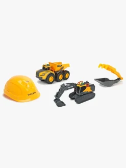 Legetøjsbiler & -Fartøjer-DickieToys Dickie Toys Volvo Construction Legesæt