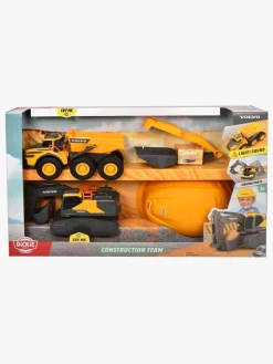 Legetøjsbiler & -Fartøjer-DickieToys Dickie Toys Volvo Construction Legesæt