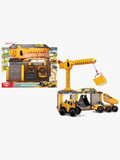 Legetøjsbiler & -Fartøjer-DickieToys Dickie Toys Volvo Parkeringshus med Byggekøretøjerer