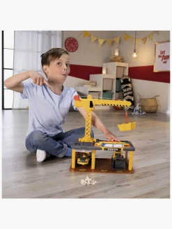 Legetøjsbiler & -Fartøjer-DickieToys Dickie Toys Volvo Parkeringshus med Byggekøretøjerer