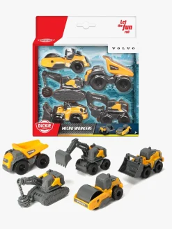 Legetøjsbiler & -Fartøjer-DickieToys Dickie Toys Volvo Sæt Arbejdsmaskine 5-pak