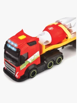 Legetøjsbiler & -Fartøjer-DickieToys Dickie Volvo Heavy Load Lastbil Rød/Hvid/Gul