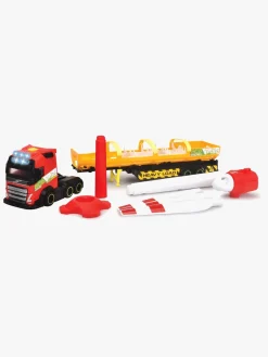 Legetøjsbiler & -Fartøjer-DickieToys Dickie Volvo Heavy Load Lastbil Rød/Hvid/Gul