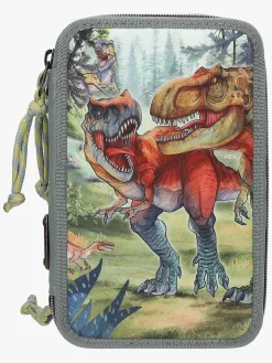 Kreativt Legetøj-DinoWorld Dino World BITE Penalhus med 3 Rum