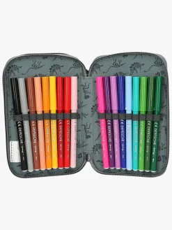 Kreativt Legetøj-DinoWorld Dino World BITE Penalhus med 3 Rum