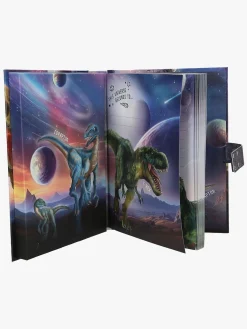 Kreativt Legetøj-DinoWorld Dino World Dagbog med Kode & Musik