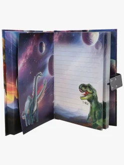 Kreativt Legetøj-DinoWorld Dino World Dagbog med Kode & Musik