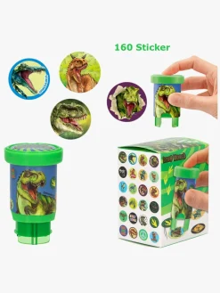 Kreativt Legetøj-DinoWorld Dino World Klistermærkestempel