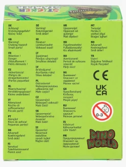 Kreativt Legetøj-DinoWorld Dino World Klistermærkestempel