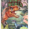 Kreativt Legetøj-DinoWorld Dino World Kreabog med Skumklistermærker