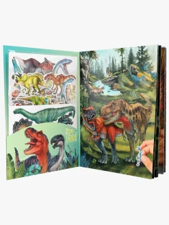 Kreativt Legetøj-DinoWorld Dino World Kreabog med Skumklistermærker