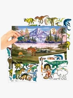 Kreativt Legetøj-DinoWorld Dino World Kreabog med Skumklistermærker