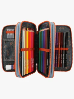 Kreativt Legetøj-DinoWorld Dino World Roar Tredelt Penalhus, Grå