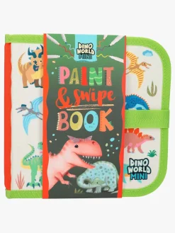 Kreativt Legetøj-DinoWorld Malebog Mal og Visk Ud