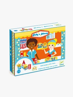 Rolleleg-Djeco Legesæt Hamburger Kelly & Johnny