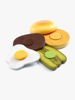 Rolleleg-Djeco Legesæt Hamburger Kelly & Johnny