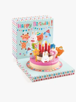 Rolleleg-Djeco Legetøjskage Happy Birthday