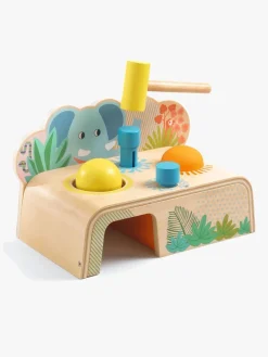 Trælegetøj-Djeco Multi Tap Hammerbræt