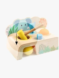 Trælegetøj-Djeco Multi Tap Hammerbræt