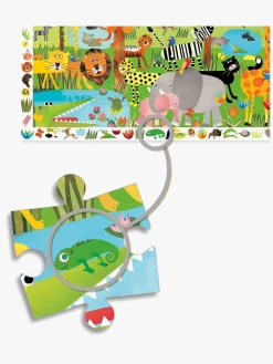 Spil & Puslespil-Djeco Observationspuslespil Jungle 35 Brikker