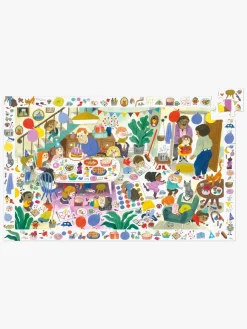 Spil & Puslespil-Djeco Observationspuslespil Fødselsdagsfest 54 Brikker