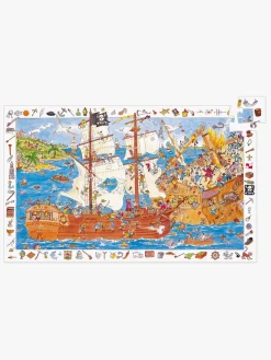 Spil & Puslespil-Djeco Observationspuslespil Pirat 100 Brikker