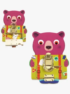 Motorisk Legetøj-Djeco Pædagogisk Legetøj Locktou Flerfarvet