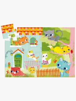 Spil & Puslespil-Djeco Puslespil Kat 24 Brikker