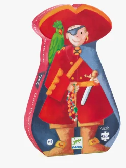 Spil & Puslespil-Djeco Puslespil Piratskat 36 Brikker