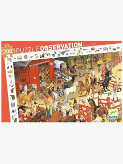 Spil & Puslespil-Djeco Puslespil Ridning 200 Brikker