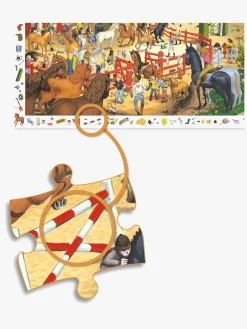 Spil & Puslespil-Djeco Puslespil Ridning 200 Brikker