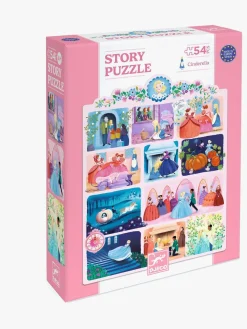 Spil & Puslespil-Djeco Puslespilssæt Askepot 54 Brikker