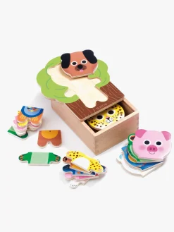 Spil & Puslespil-Djeco Puttekasse Arbramix 18 Brikker