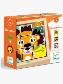 Spil & Puslespil-Djeco Puttekasse Tournanimo 3-i-1