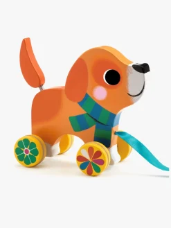 Trælegetøj-Djeco Træklegetøj Lou