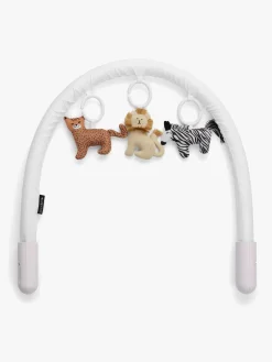 Babylegetøj-DockATot Legetøjsbøjle Toy Bundle, White/ Day at the Zoo