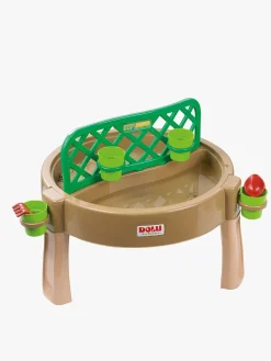 Togbaner & Legeborde-DOLU Gardening, Sand, Water, Creativity 4-i-1 Legebord, Brun