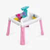 Togbaner & Legeborde-DOLU Sand, Water & Creativity Legebord, Pink