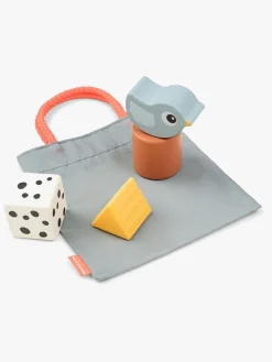 Babylegetøj-DoneByDeer Done By Deer Aktivitetsklodser 4-pak