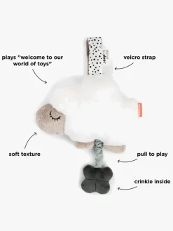 Babylegetøj-DoneByDeer Done By Deer Aktivitetslegetøj med Musik, Sheepy Sand