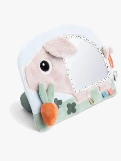 Babylegetøj-DoneByDeer Done By Deer Aktivitetslegetøj med Spejl, Pigee Colour Mix