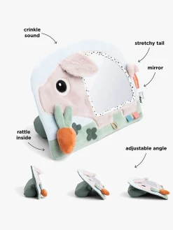 Babylegetøj-DoneByDeer Done By Deer Aktivitetslegetøj med Spejl, Pigee Colour Mix