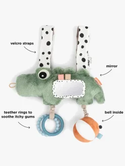 Babylegetøj-DoneByDeer Done By Deer Aktivitetslegetøj, Croco Green