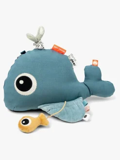 Babylegetøj-DoneByDeer Done By Deer Aktivitetslegetøj Spejl Wally, Blue