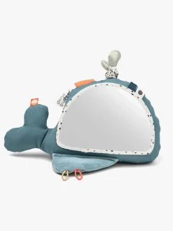 Babylegetøj-DoneByDeer Done By Deer Aktivitetslegetøj Spejl Wally, Blue