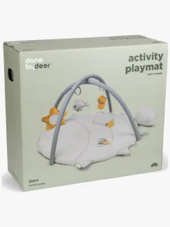 Babylegetøj|Dåbsgaver-DoneByDeer Done By Deer Aktivitetstæppe Sea Friends, Grey Grå