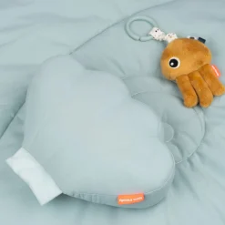 Babylegetøj-DoneByDeer Done By Deer Aktivitetstæppe Sea Friends, Blue Blå