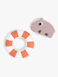 Vandlegetøj-DoneByDeer Done By Deer Badelegetøj, Ozzo Powder Lyserød/Orange